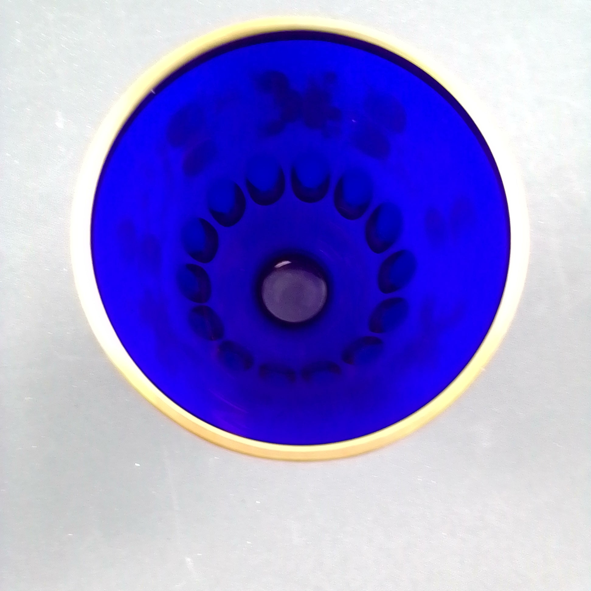 Vase/pokal bøhmisk glas